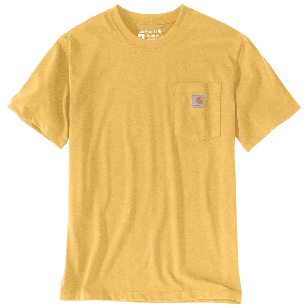 Carhartt Mens Work Pocket Short Sleeve Cotton T Shirt Tee L - Chest 42-44’ (107-112cm)