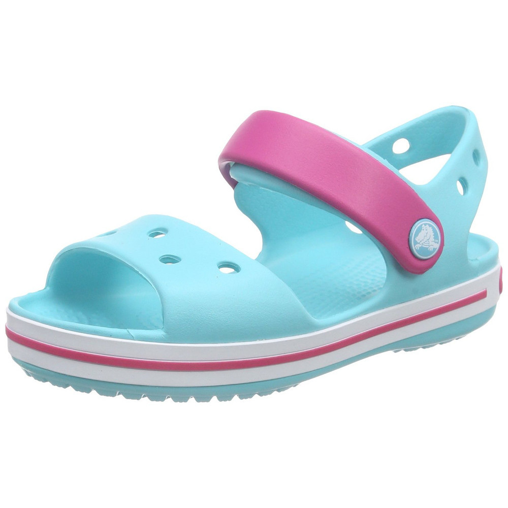 Crocs Girls/Boys Crocband Moulded Croslite Strap Fastening Sandal UK Size 8 (EU 24-25  US C8)