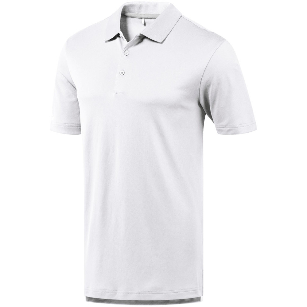 Adidas Mens Performance UV Protect Ribbed Casual Sporty Polo Shirt – Grey (Copy)