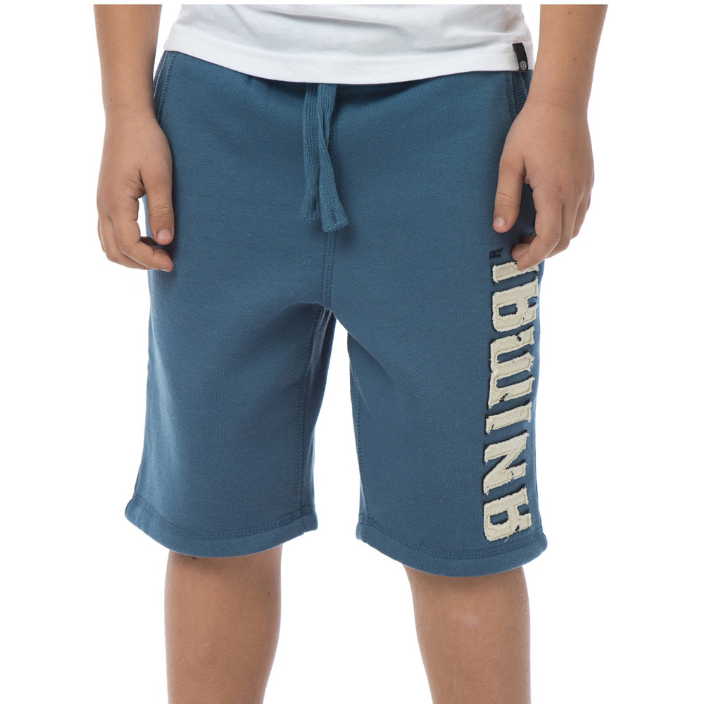 Animal Boys Alloni Printed Brand Sweat Shorts CL5SG645 Blue