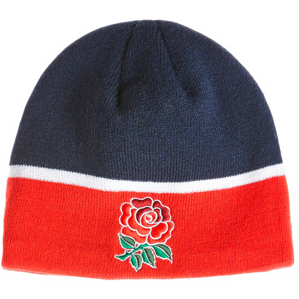 Canterbury Mens England Plain Acrylic Logo Sports Beanie Hat One Size