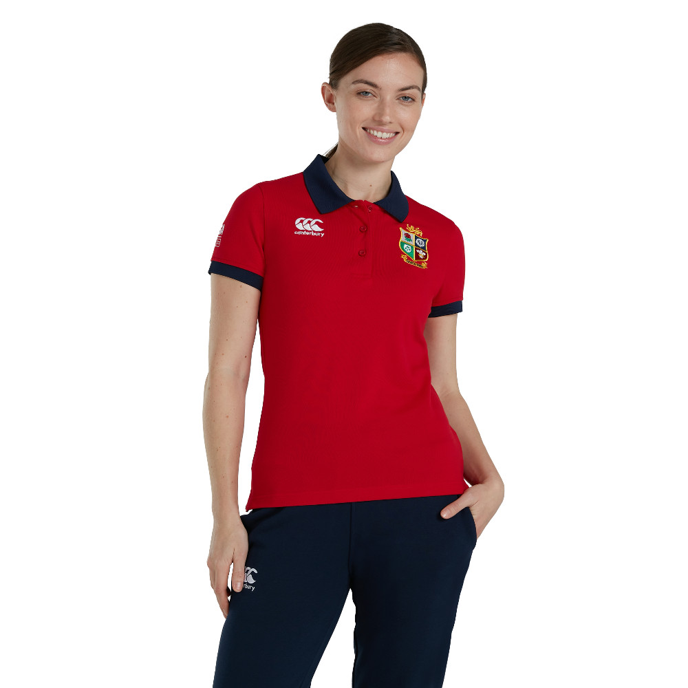 British & Irish Lions Womens Home Nations Casual Polo Shirt UK 12- Bust 36’, (92cm)