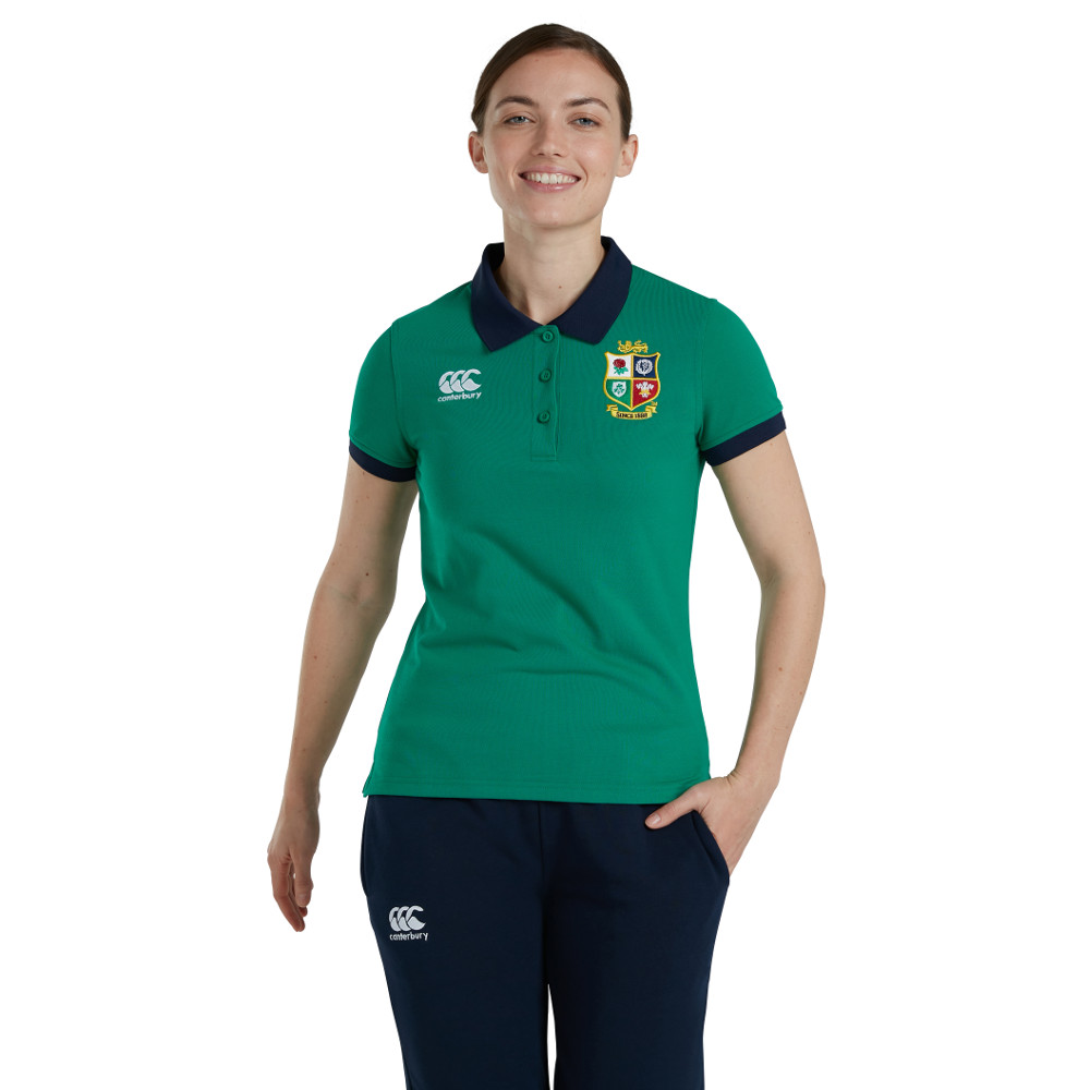 British & Irish Lions Womens Home Nations Casual Polo Shirt UK 10- Bust 34’, (87cm)