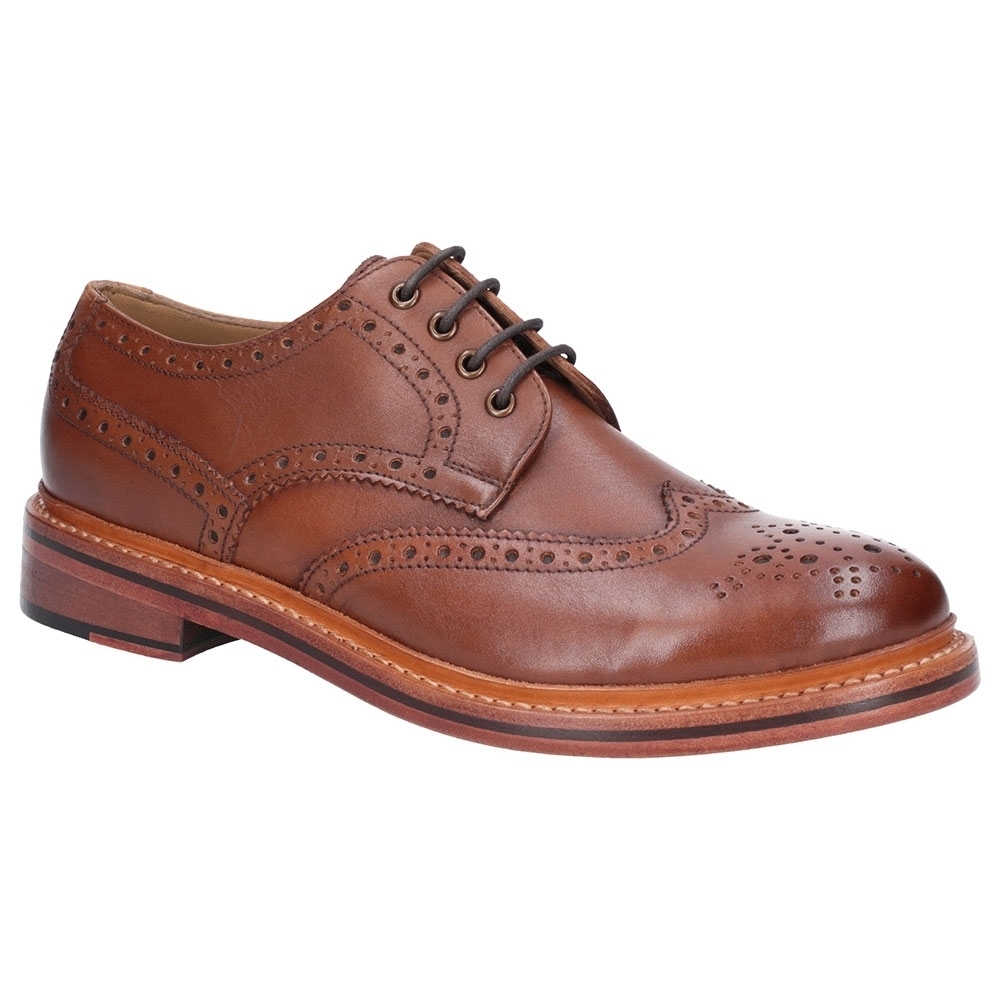 Cotswold Mens Quenington Leather Lace Up Brogue Oxford Shoes UK Size 7 (EU 41)