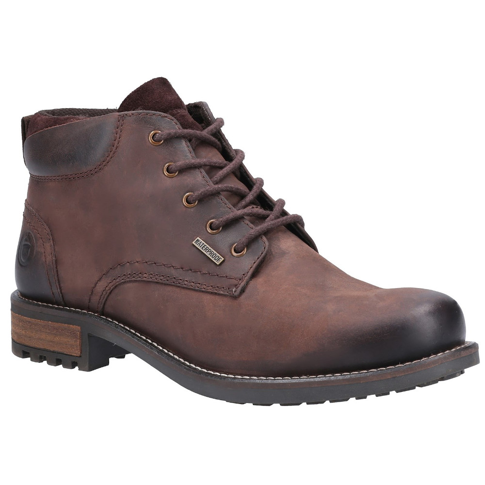 Cotswold Mens Woodmancote Leather Lace Up Work Boots UK 8 (EU 42)