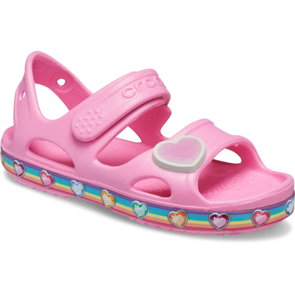 Crocs Girls Lab Rainbow Lightweight Sandals UK Size 4 (EU 21)