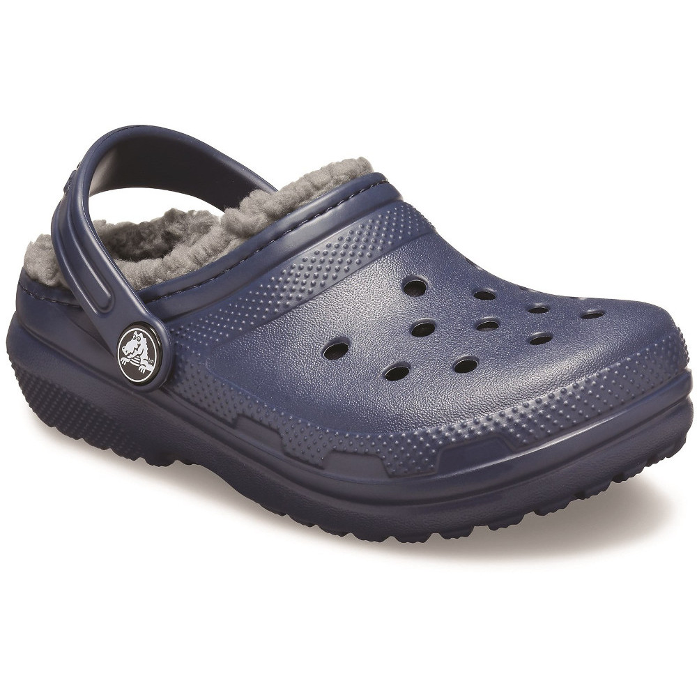 Crocs Boys Toddler Classic Fuzzy Lined Lightweight Clogs UK Size 5 (EU 20-21)
