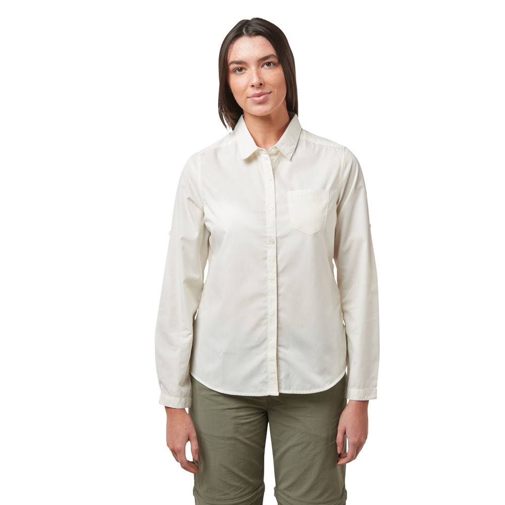 Craghoppers Womens Kiwi NosiDefence Long Sleeve Shirt 14 - Bust 38’ (97cm)