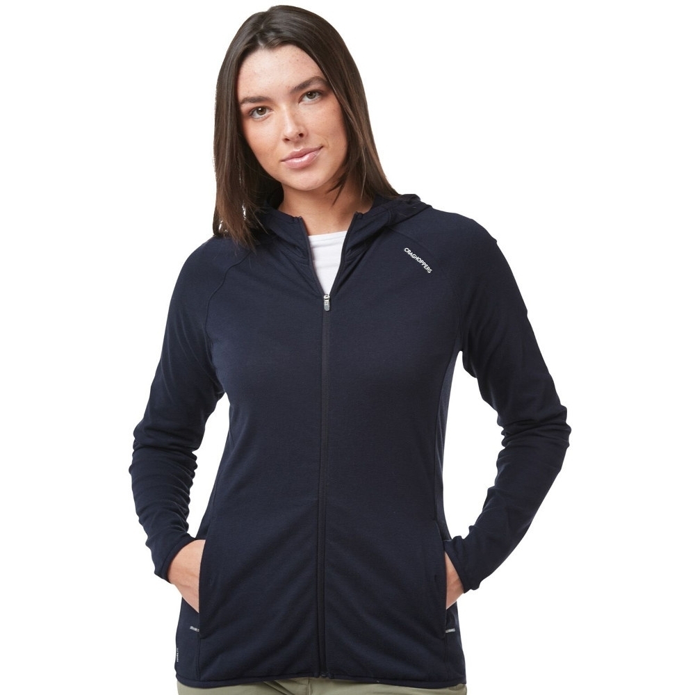 Craghoppers Womens NosiLife Nilo Full Zip Hooded Top 18 - Bust 42’ (107cm)