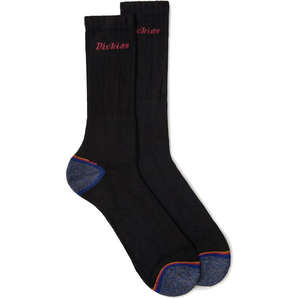 Dickies Mens Strong Three Pack Reinforced Work Socks One Size
