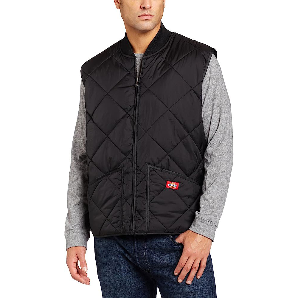 Dickies Mens Diamond Quilted Vest Bodywarmer M - Chest 38-40’