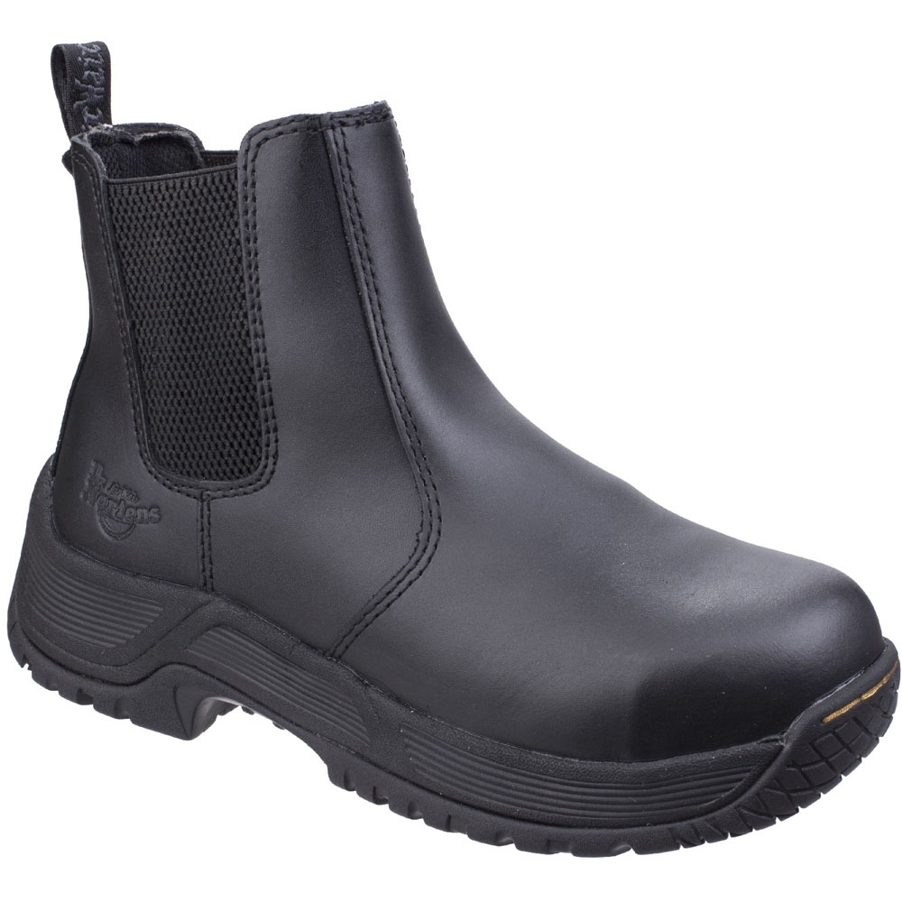 Dr Martens Mens & Womens Drakelow Steel Toe Cap Chelsea Safety Boots UK Size 4 (EU 37, US W6)