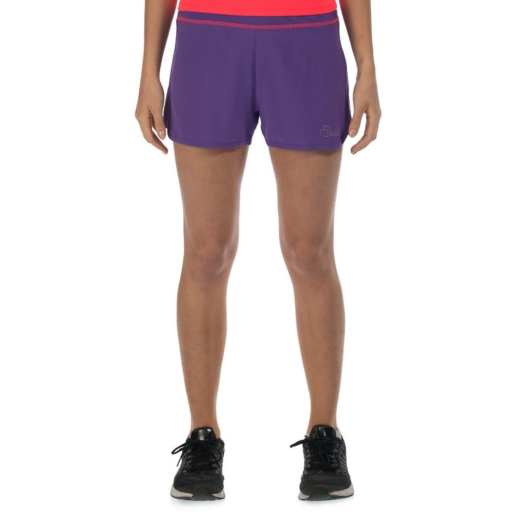 Dare2b Womens/Ladies Succession Lightweight Athletic Running Shorts 12 - Waist 28' (71cm)