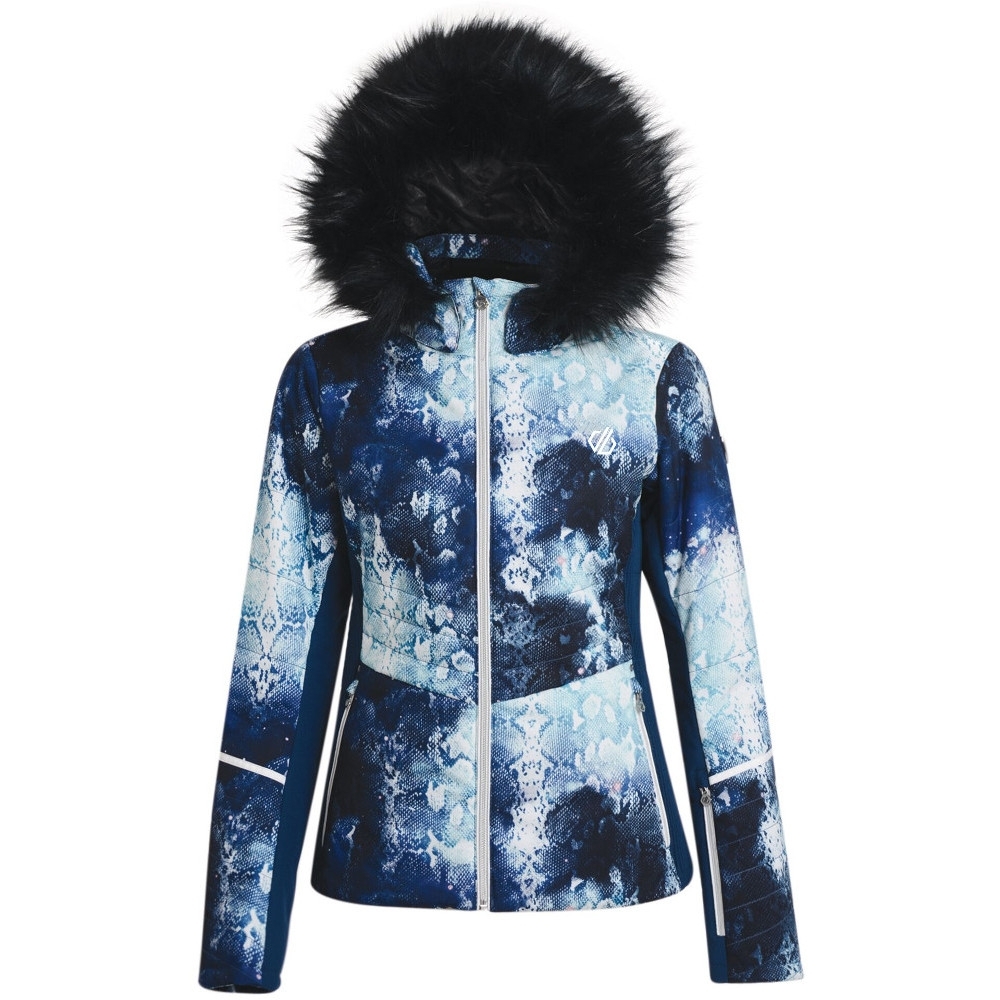 Dare 2b Womens Iceglaze Waterproof Breathable Durable Jacket UK Size 12- Chest Size 36’ (92cm)