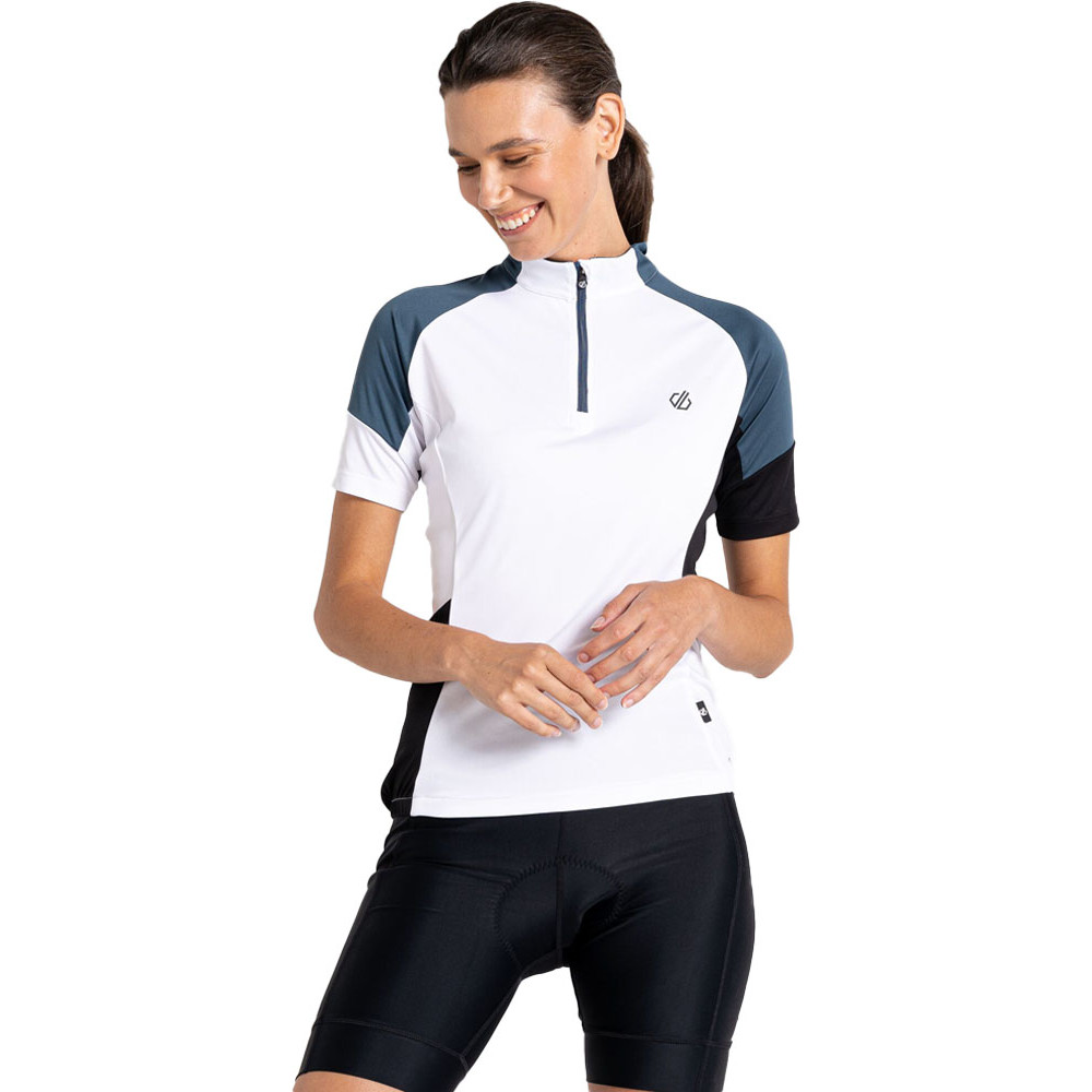 Dare 2B Womens Compassion II Reflective Cycling Jersey Top UK 16- Bust 40’, (102cm)