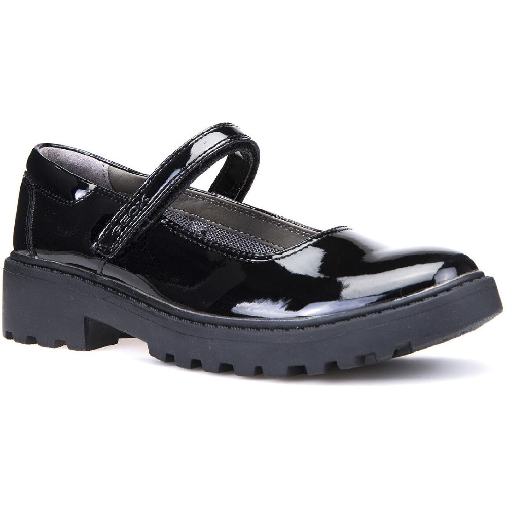 Geox Girls J Casey G. P Leather Mary Jane School Shoes UK Size 5 (EU 38)