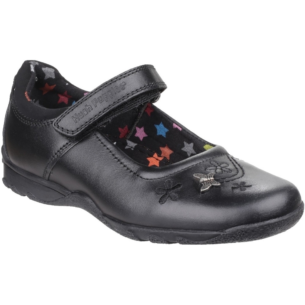 Hush Puppies Girls Clare Senior Leather Mary Jane Back to School Shoes UK Size 3 (EU 36, US 4)