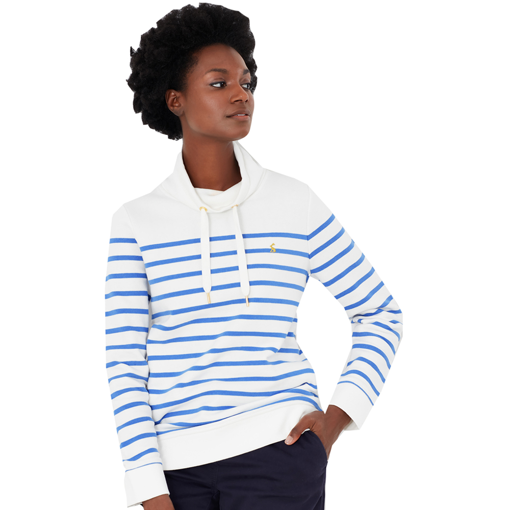 Joules Womens Kinsley Relaxed Fit Cotton Sweatshirt UK 14- Bust 39.5’ (100cm)