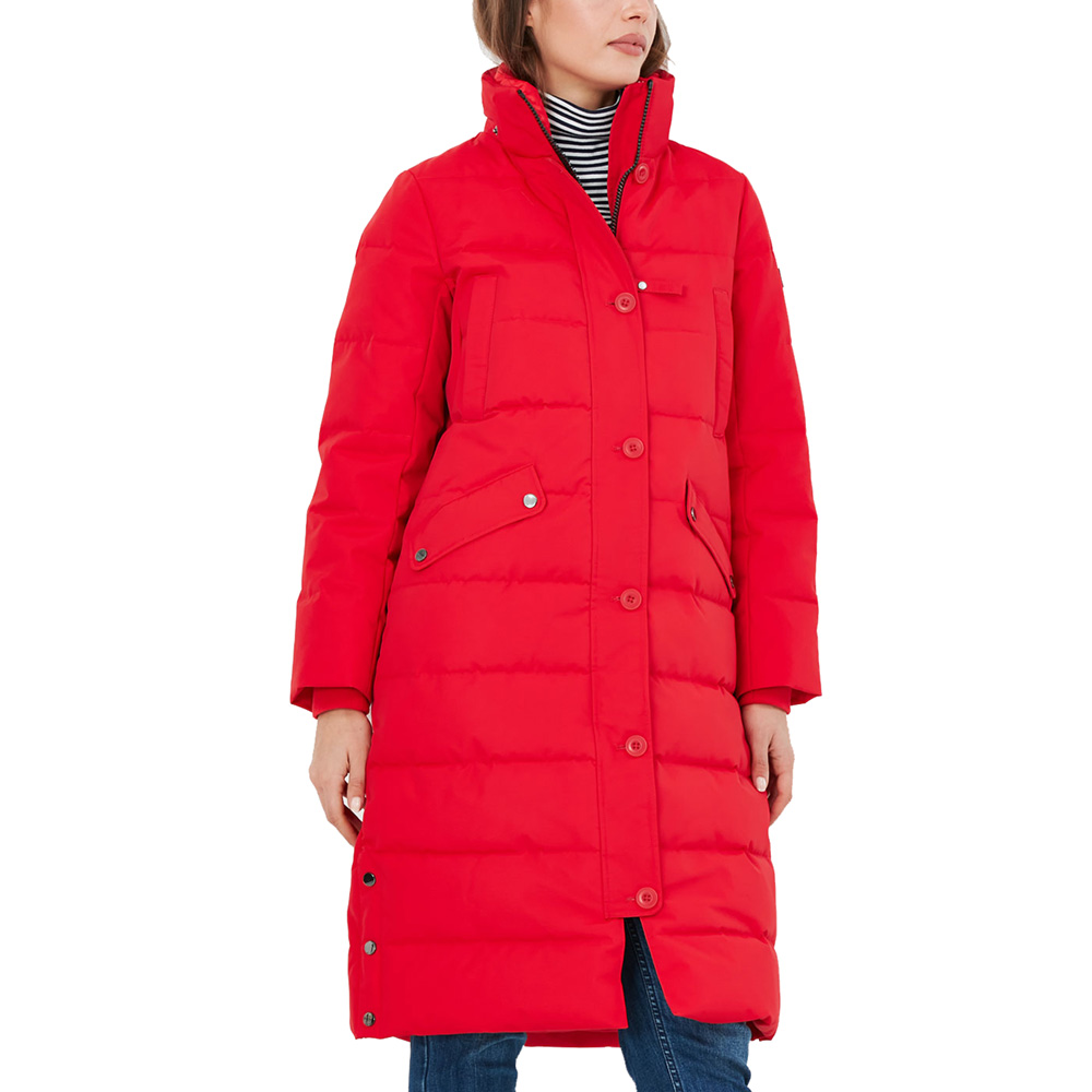 Joules Womens Cotsland Warm Long Length Puffer Coat UK 10- Bust 35’, (89cm)