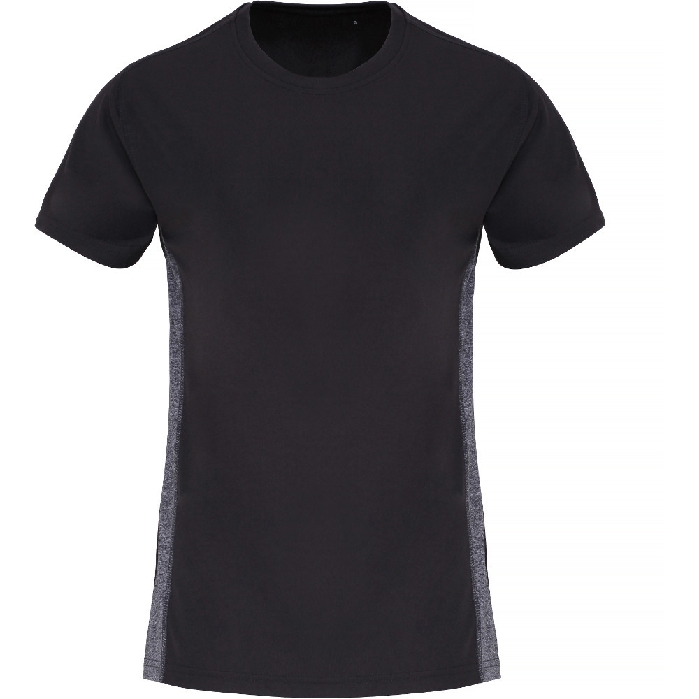 Outdoor Look Womens/Ladies Contrast Wicking Crewneck T Shirt XS - UK 8
