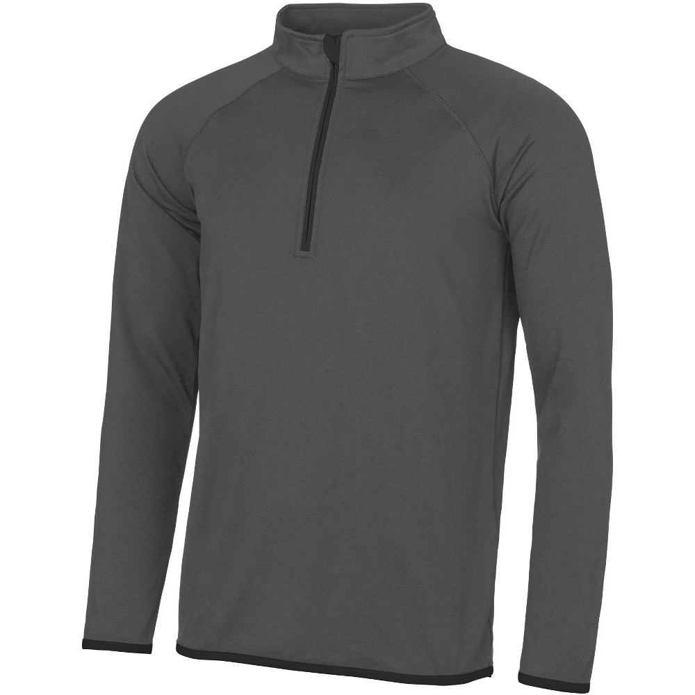 Outdoor Look Mens Cool Sweat Half Zip Active Sweatshirt Top XL - Chest Size 45’