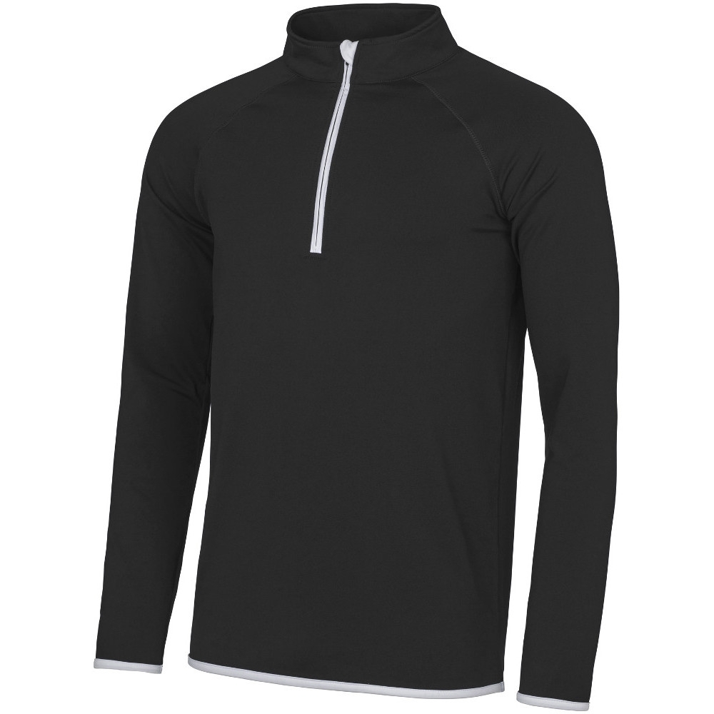 Outdoor Look Mens Cool Sweat Half Zip Active Sweatshirt Top 2XL - Chest Size 48’