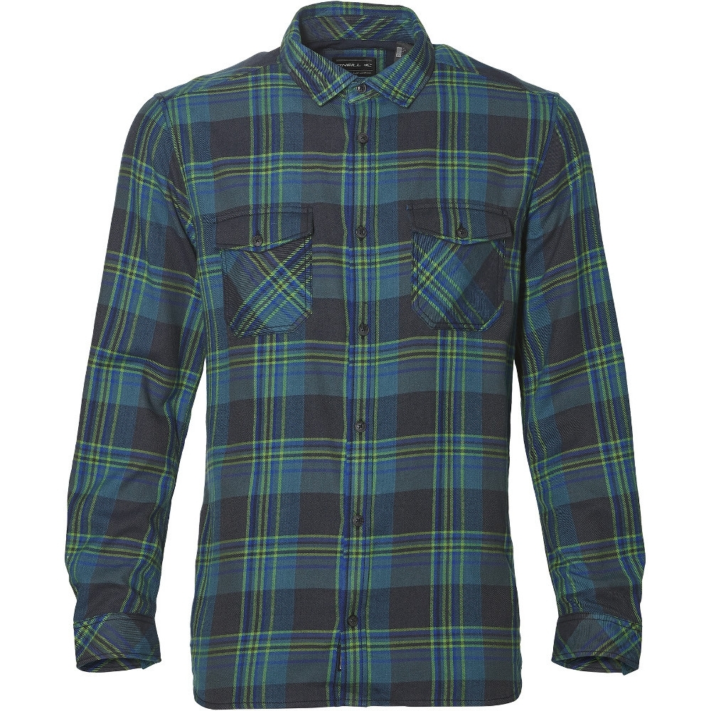 O’Neill Mens Violator Flannel Regular Fit Long Sleeve Shirt M - Chest 98-102cm
