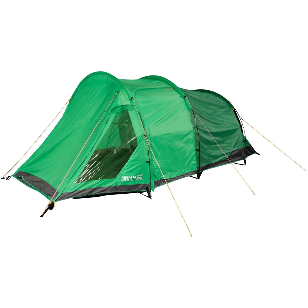 Regatta Mens & Womens Vester 4-Person Waterproof Fibreglass Frame Tent One Size