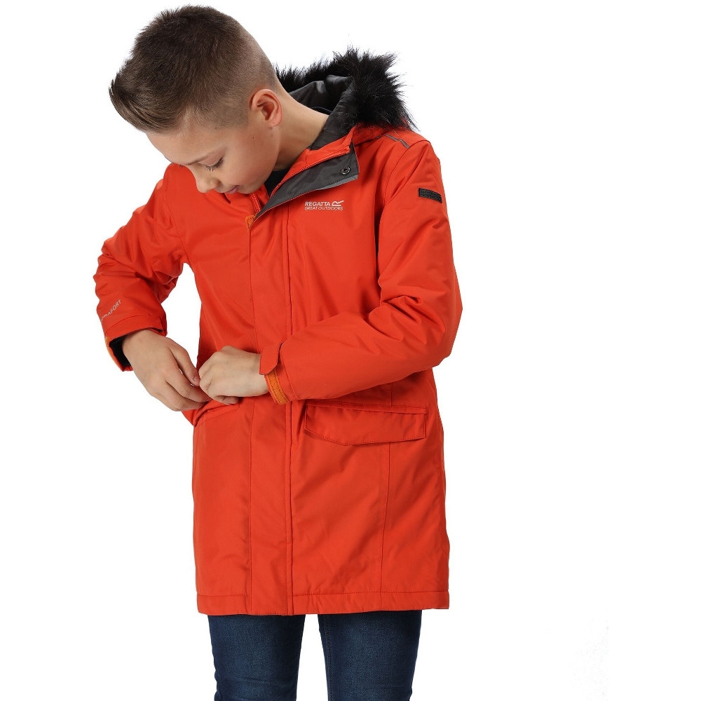 Regatta Boys Selwyn Waterproof Breathable Jacket Coat
