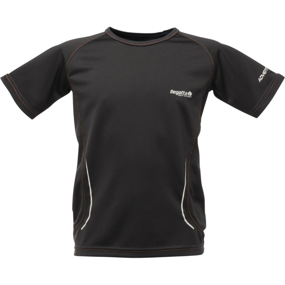 Regatta Boys & Girls Kaktus Breathable Quick Drying Active T Shirt 32' - Chest 79-83cm