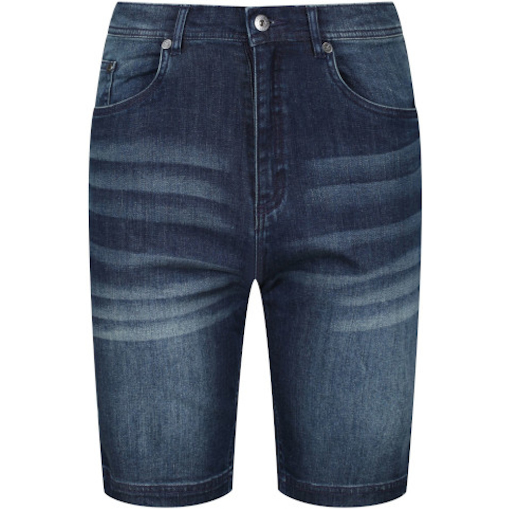 Regatta Mens Dacken Coolweave Cotton Casual Denim Shorts 40- Waist 40’ (101.5cm)