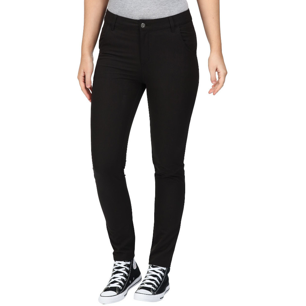 Regatta Womens Katonya Jean Water Repellent Walking Trousers 8R - Waist 25’ (63cm), Inside Leg 31’