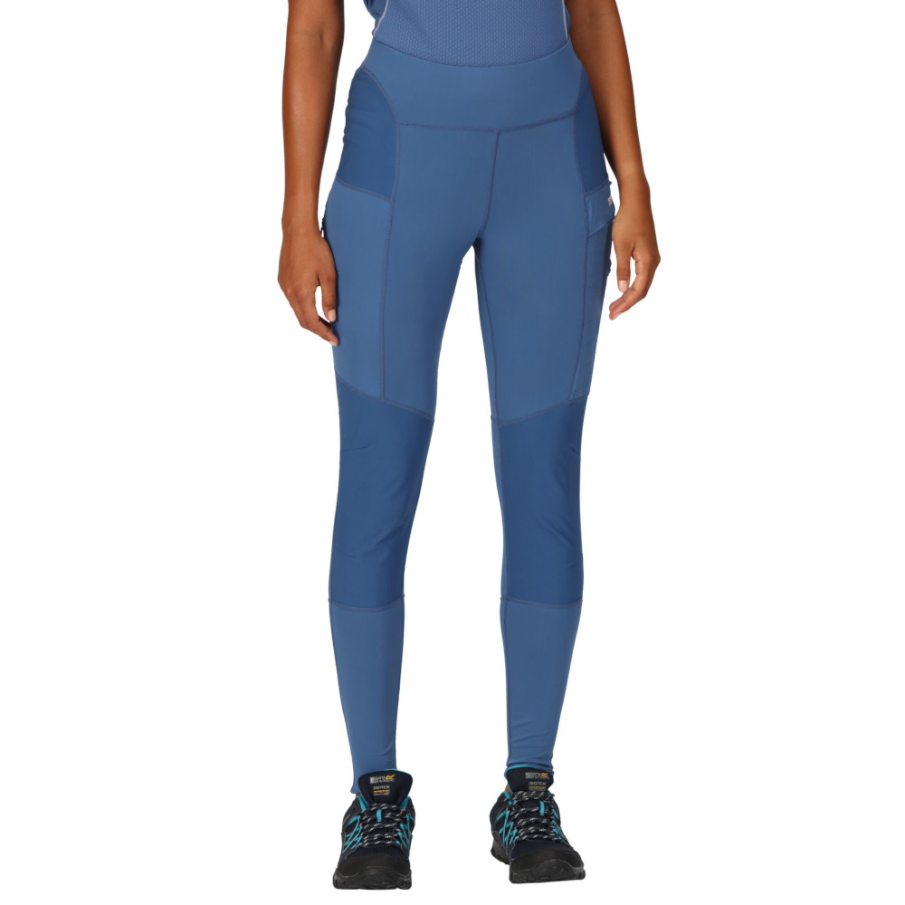 Regatta Womens GravaleTechLeggin Breathable Stretch Trousers 8 - Waist 25’ (63cm)