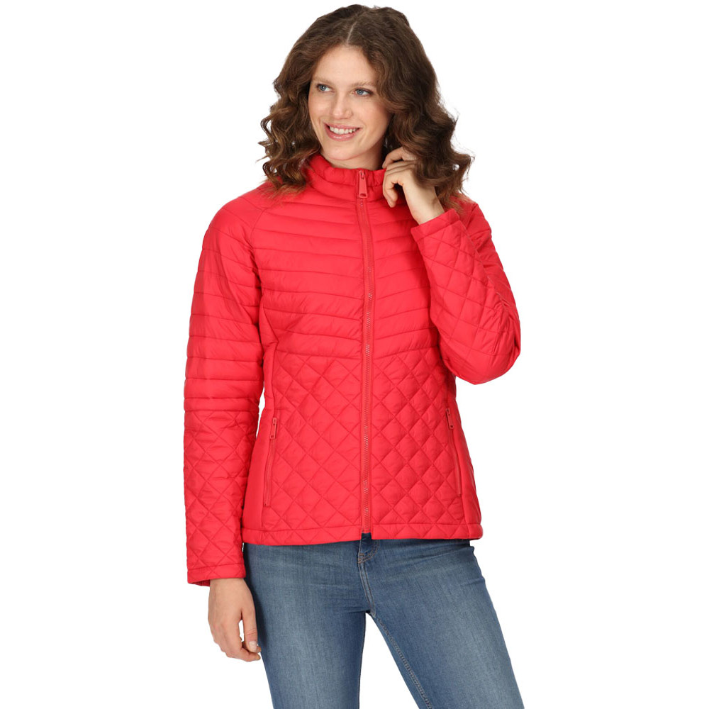 Regatta Womens Tulula Full Zip Quilted Padded Jacket 12 - Bust 36’ (92cm)
