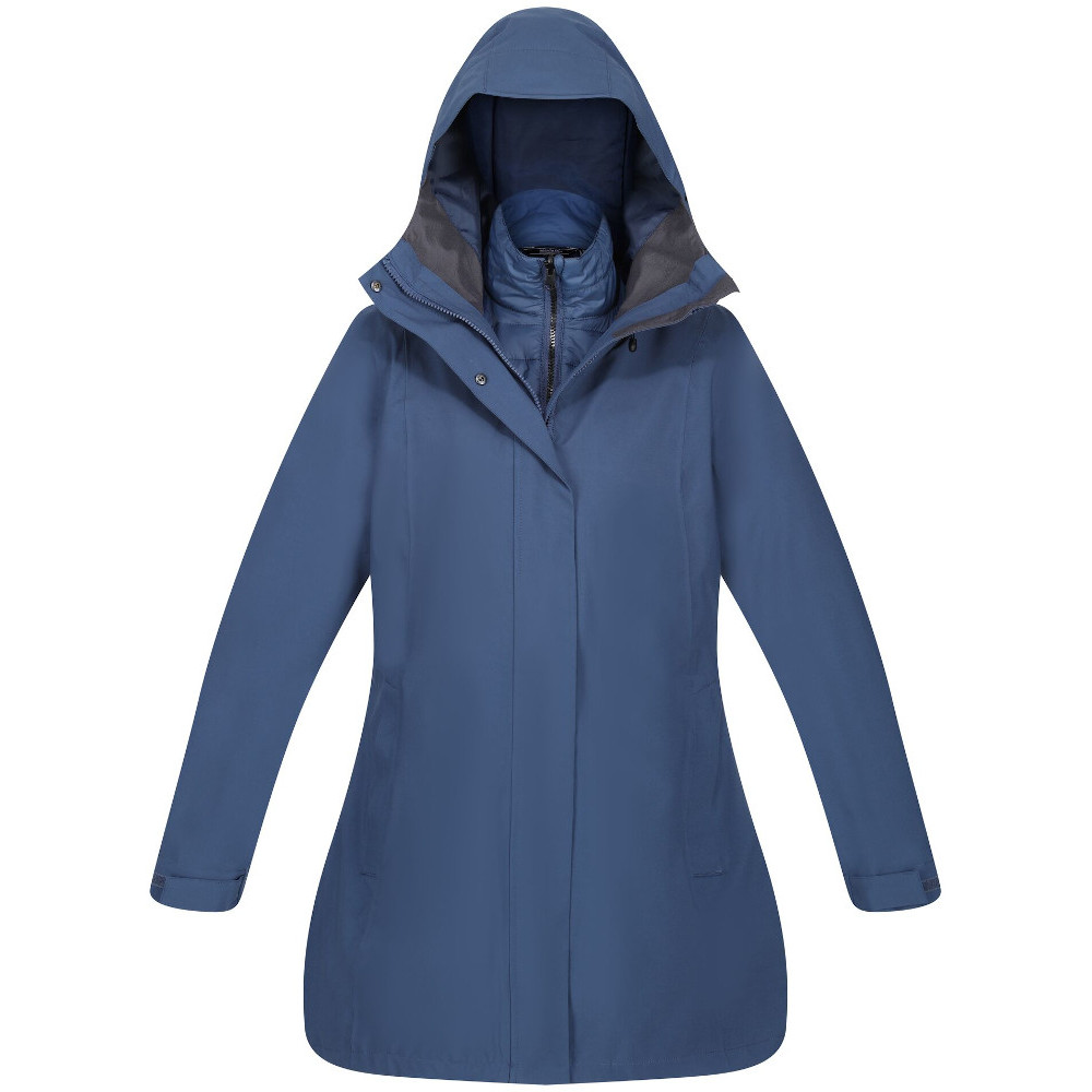 Regatta Womens Denbury III Waterproof Breathable Parka Coat 10 - Bust 34’ (86cm)