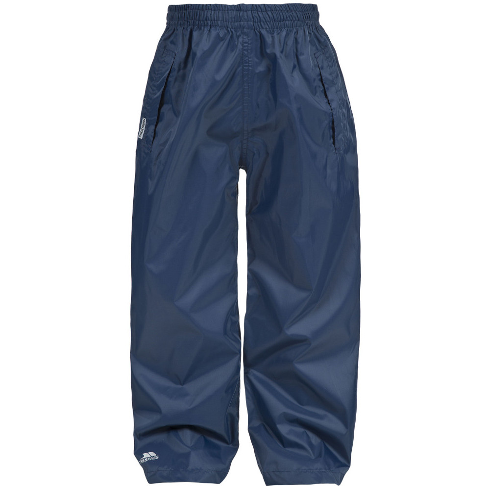 Trespass Boys Packup Waterproof Breathable Packable Trousers