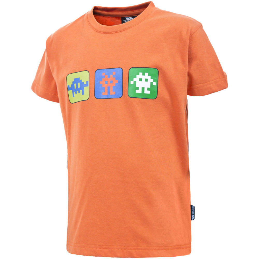 Trespass Boys Invaders Short Sleeve Graphic T Shirt 5-6 years - Height 45'  Chest 24' (61cm)