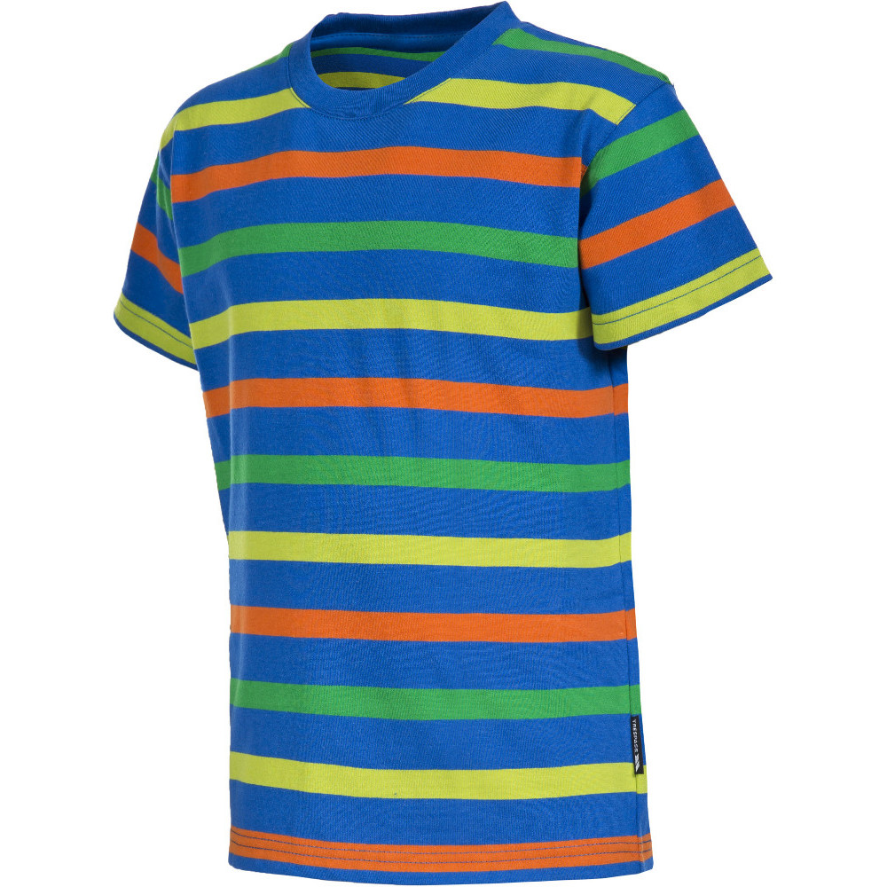Trespass Boys Aled Short Sleeve Yarn Dyed Stripe T Shirt 9-10 years - Height 55'  Chest 28' (71cm)