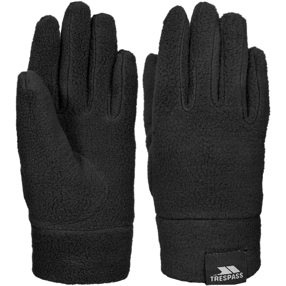 Trespass Boys Lala II Polyester Knitted Polyester Fitted Fleece Gloves 8-10 Years