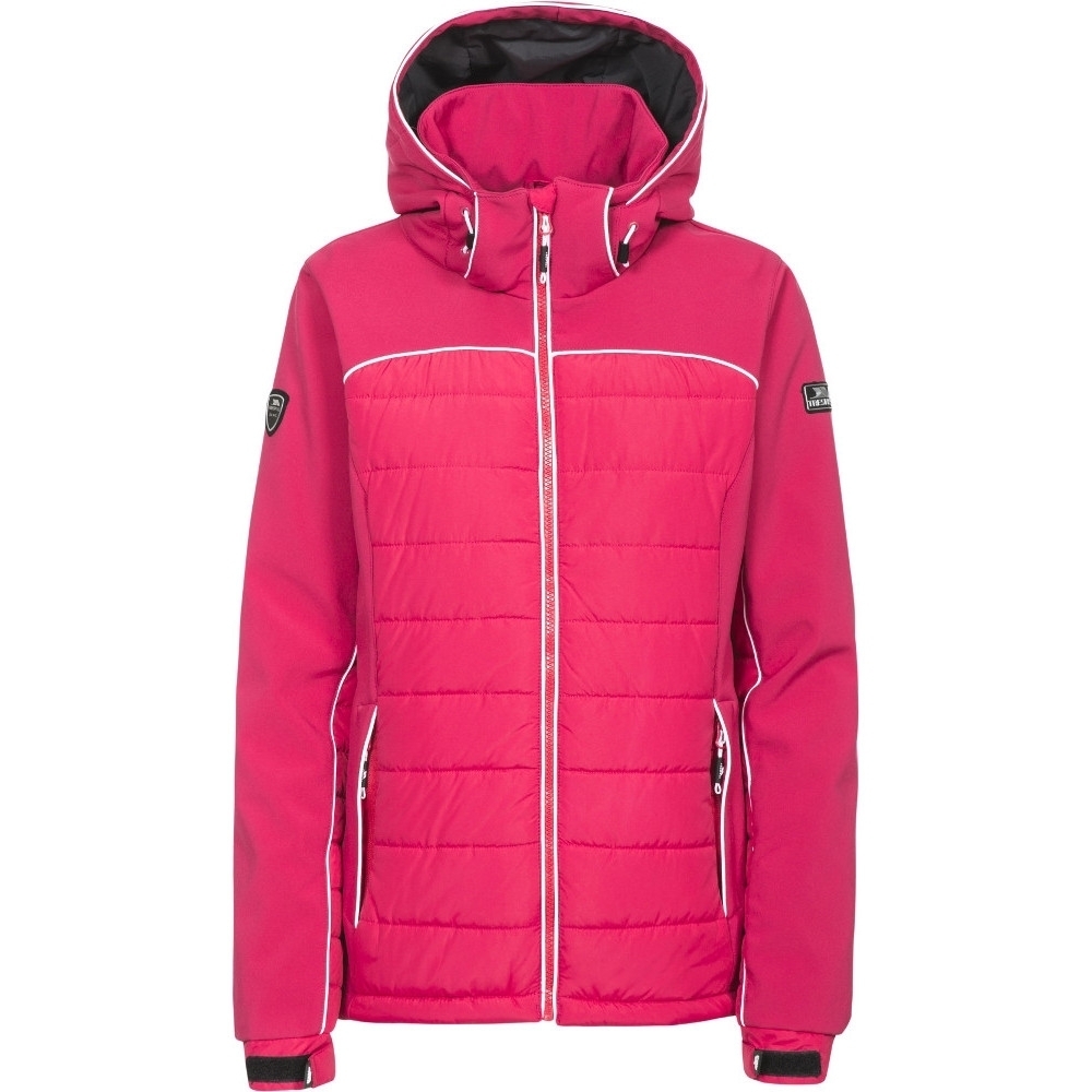 Trespass Womens/Ladies Evvy Padded Windproof Softshell Ski Jacket Coat XS - Bust 32’ (81cm)