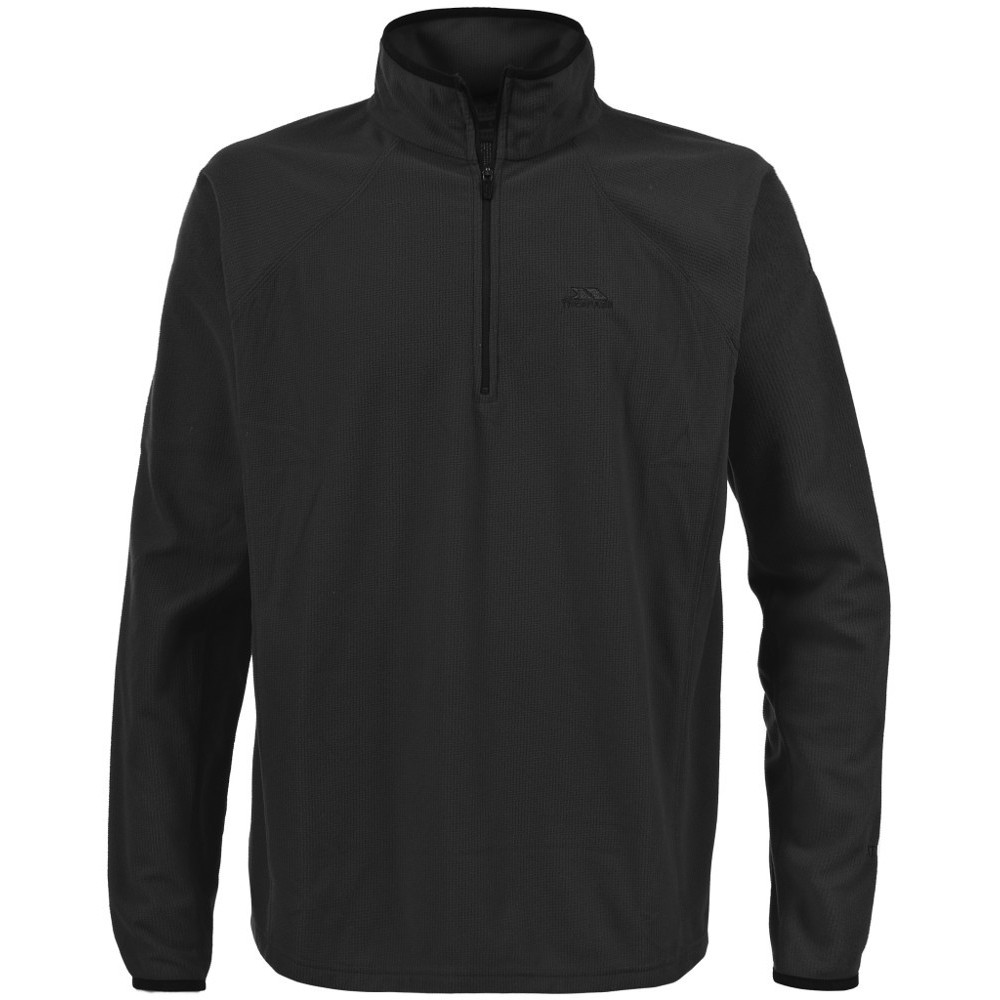 Trespass Mens Tikker Lightweight Half Zip Microfleece Top