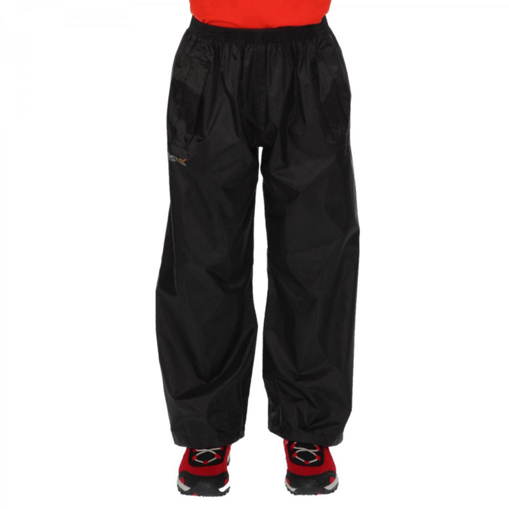 Regatta Boys & Girls Kids Stormbreak Waterproof Polyester Overtrousers 26' - Waist 68-70cm (Height 1