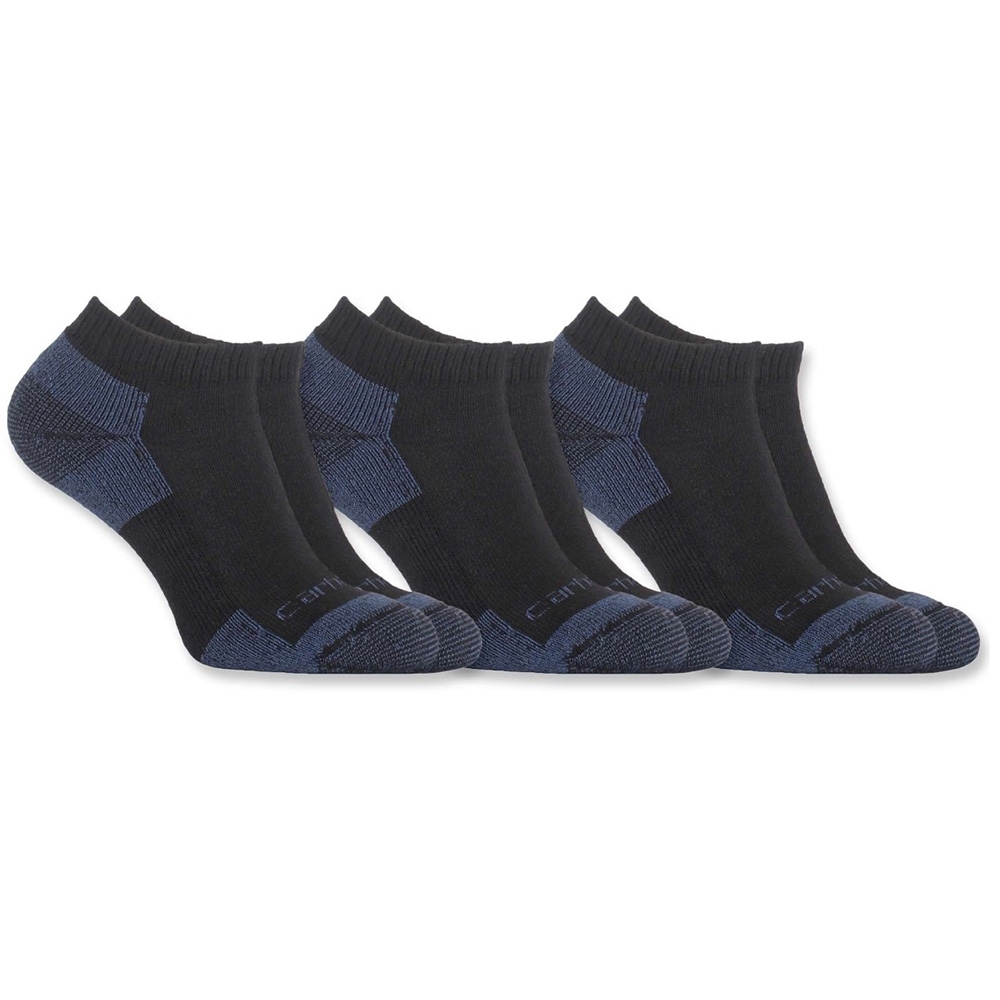 Carhartt Womens All Season Breathable Durable 3 Pack Socks Medium - UK 5-7.5, EU 38-42, US 5.5-8.5