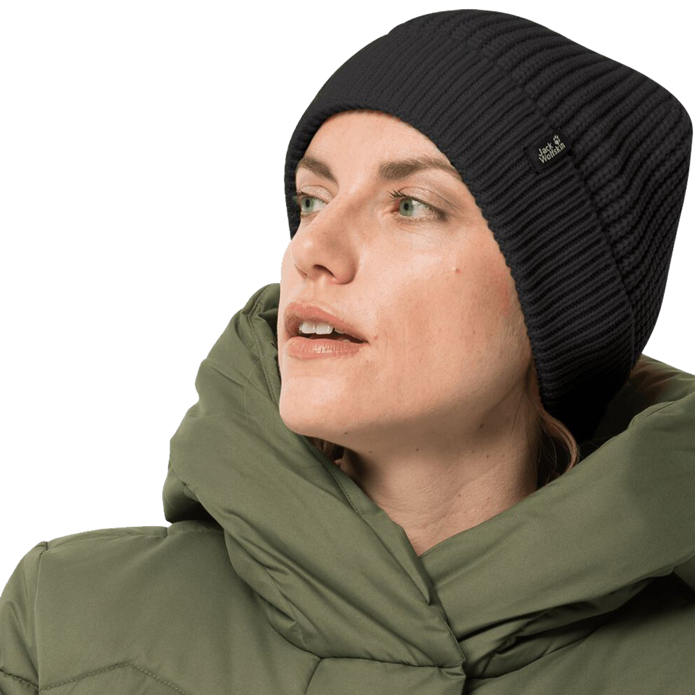 Jack Wolfskin Womens Every Day Tuen Up Knitted Outdoors Cap One Size
