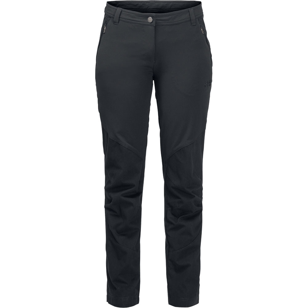 Jack Wolfskin Womens/Ladies Drake Flex Pants Softshell Trousers 10 - Waist 29’ (71-75cm), Inside Leg 29.5’ (75cm)