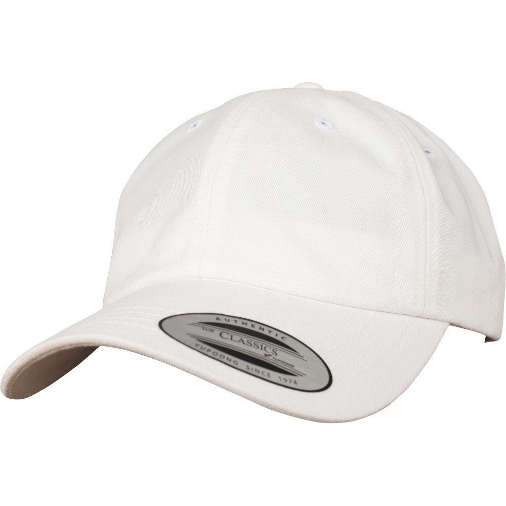 Flexfit by Yupoong Mens Peached Cotton Twill Baseball Cap One Size