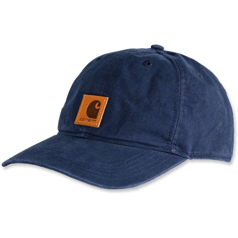 Carhartt Mens Odessa Adjustable Fast-Dry Leather Label Baseball Cap One Size