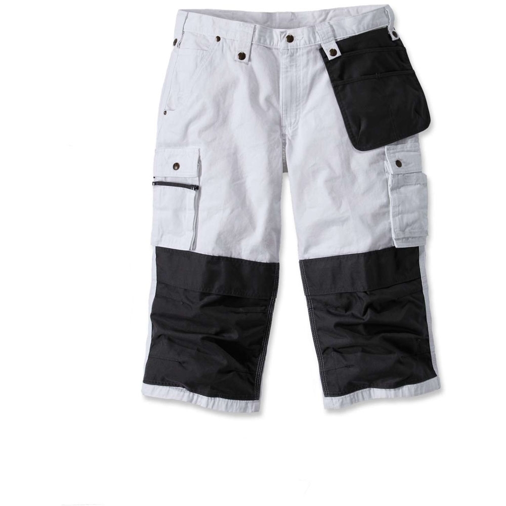 Carhartt Mens Multipocket Ripstop Pirate Pant Cargo Pocket Shorts Waist 28’ (71cm)