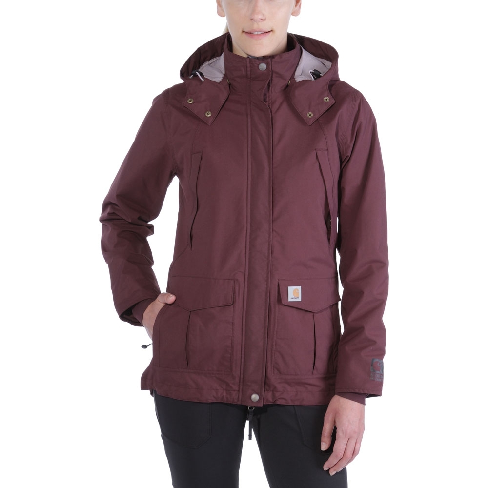 Carhartt Womens 102382 Shoreline Durable Waterproof Jacket XS - Bust 33’ (84cm)