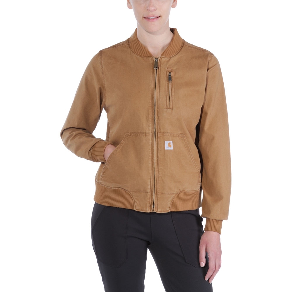 Carhartt Womens 102524 Crawford Rugged Flex Mesh Bomber Jacket L - Chest 42-44’ (107-112cm)